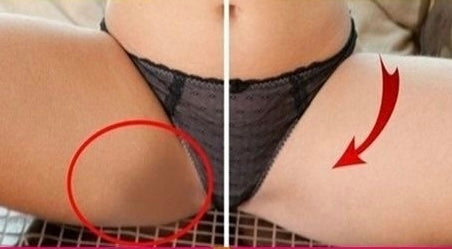 Inner thigh & bikini area lightening scrub